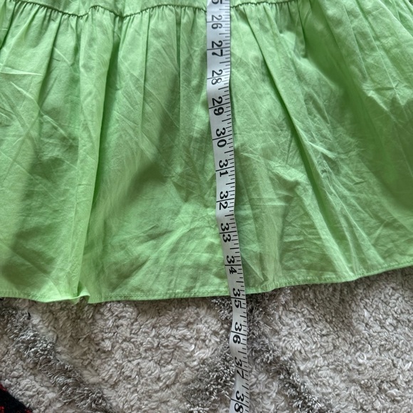 Cami Nyc Carolina Dress Neo Mint cotton poplin mini long sleeve XL new - Picture 16 of 16